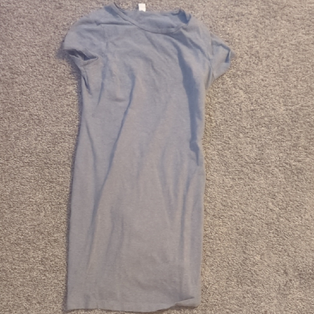 Old Navy Gray Midi Dress with Timeless Silhouette